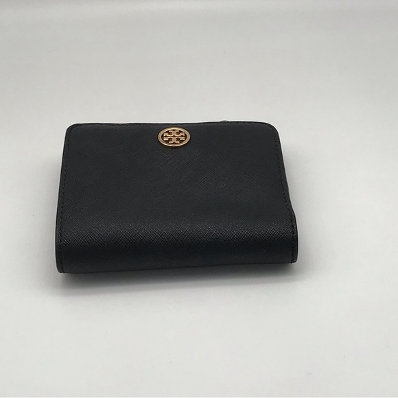 EUC TORY BURCH ROBINSON BLACK WALLET - Picture 3 of 16